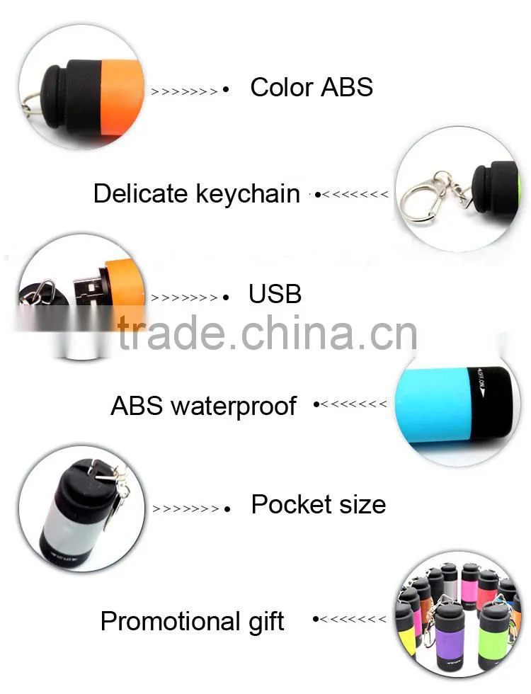 AAA Battery Colorful LED Flashlight Aluminum Ultra Bright Mini Led Flashlight