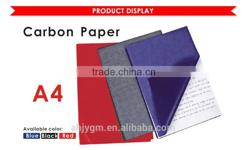 Single/Double Size Paper Base Stock Blue Carbon Paper
