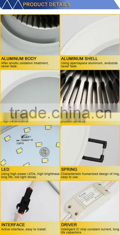 Luz De Techo 3w Led Down Light