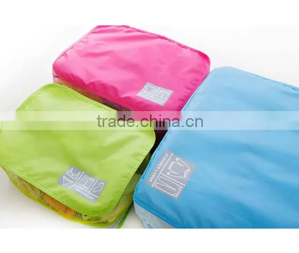 FDX large clothes mesh bag organizer for travel