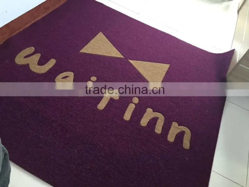 coarse fiber carpets anti-dust mat rugs