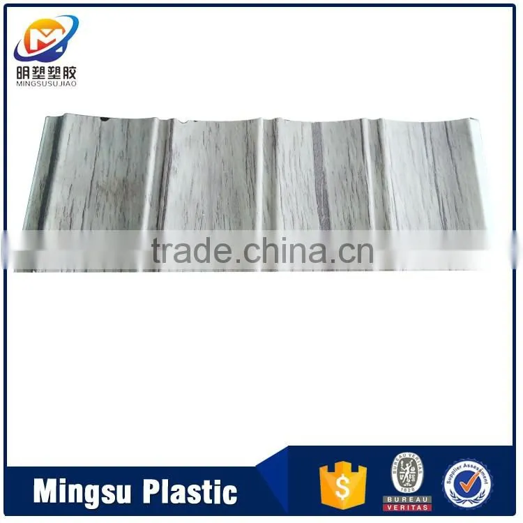 Hot new products for 2016 black plastic wood decorative wall panel