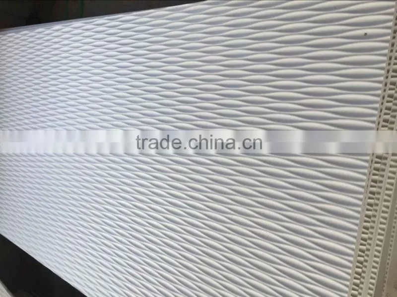 4x8 size waterproof PVC embossed foam board for Decoration embossed board