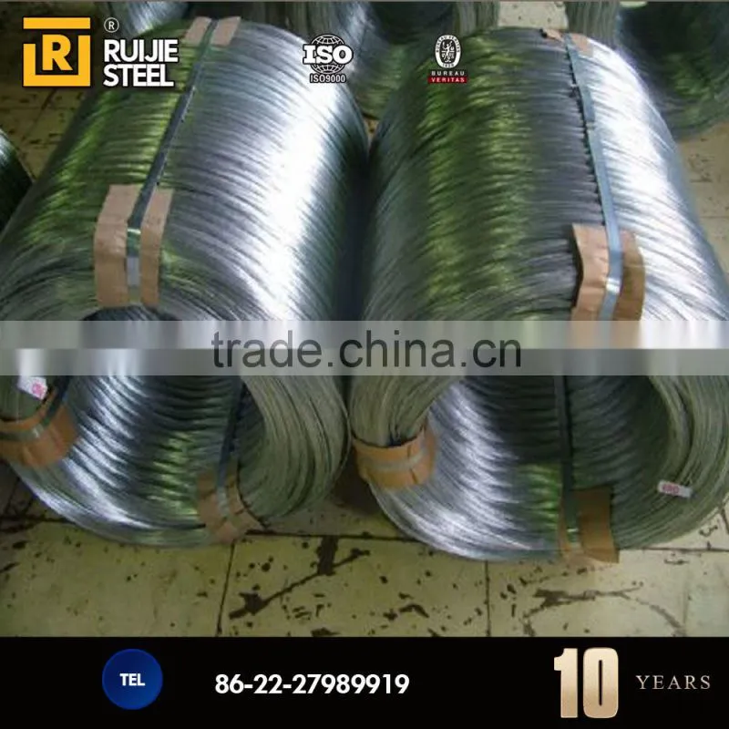 hot dipped galvanized wire for vineyard/green house