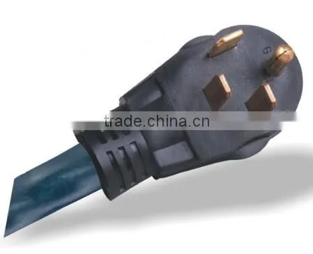 NEMA 15-50P heavy duty power cord plug with UL CUL certification