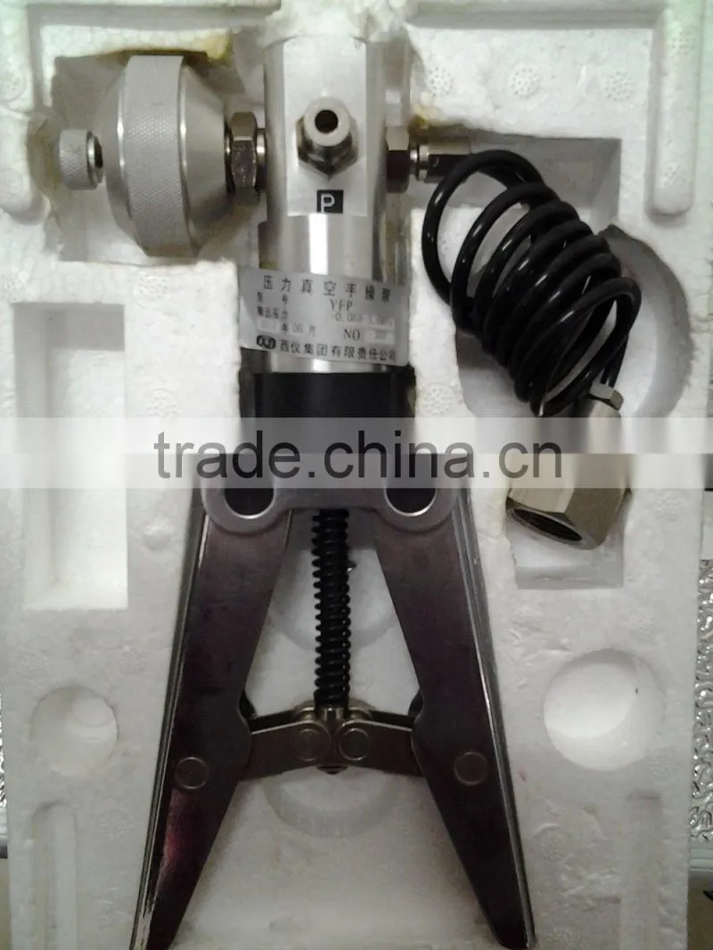 hand manual pressure pump / hand pump pressure calibrator