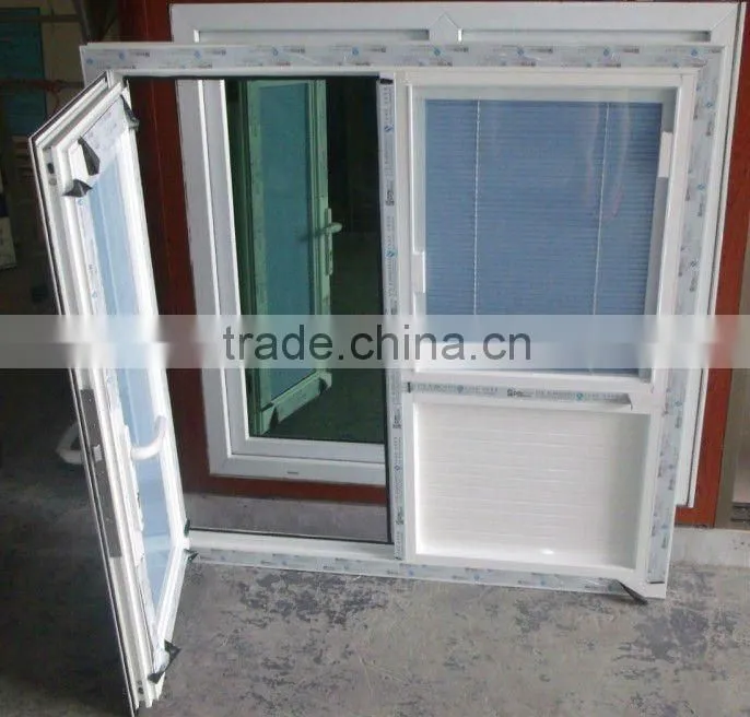 aluminum frame glass shutter window factory