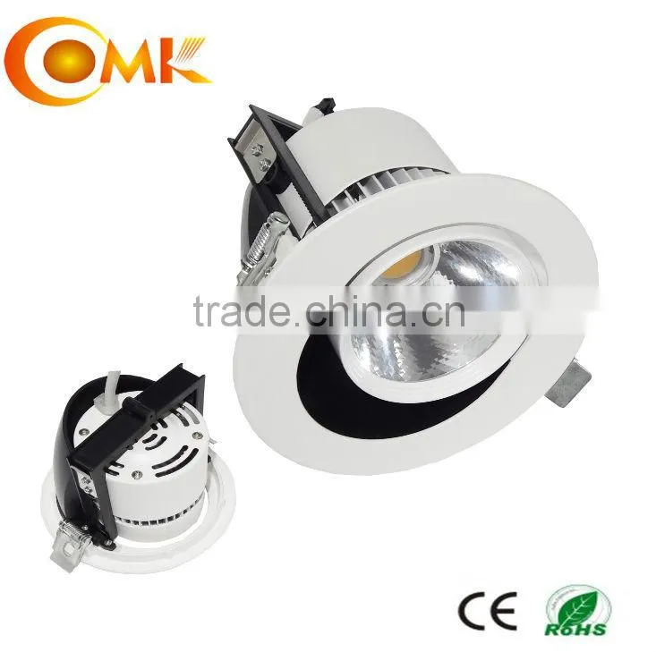 15W adjustable COB led grille light OMK-GS005 with driver