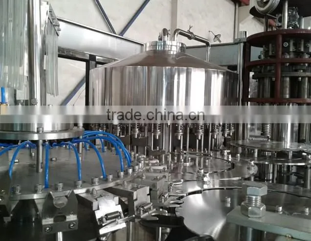 Aluminium can washing filling sealing machine