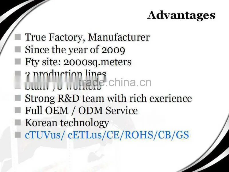 2016 Slim Ionic Titanium Hair straightener planchas cabello infrarro for Private Label with CE ROHS CTUVUS certifications