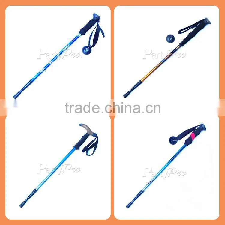 2015 new design Fashion high quality adjusting Telescopic carbon fiber for tubes Walking Stick