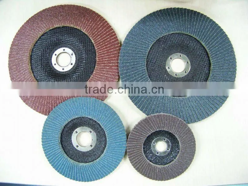 Abrasive Flap Disc with fiber glass backing