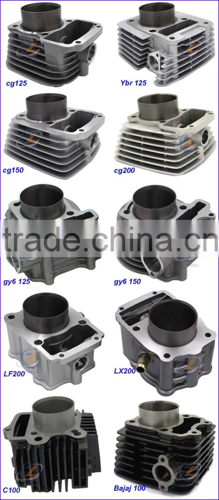 OEM Motorcycle Parts CH100 Motorcycle Piston Kit