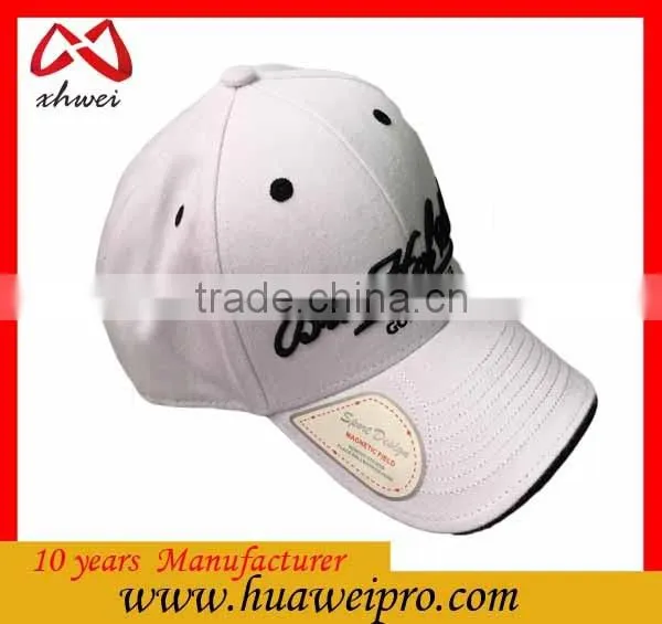 Newest design high quality baseball cap with customized color