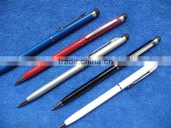 Promotion cheap and good quality mobile phone mini metal stylus pen