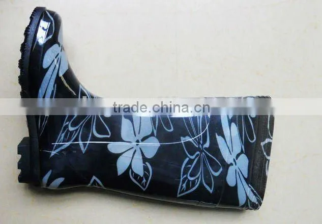 women fashion rubber boots