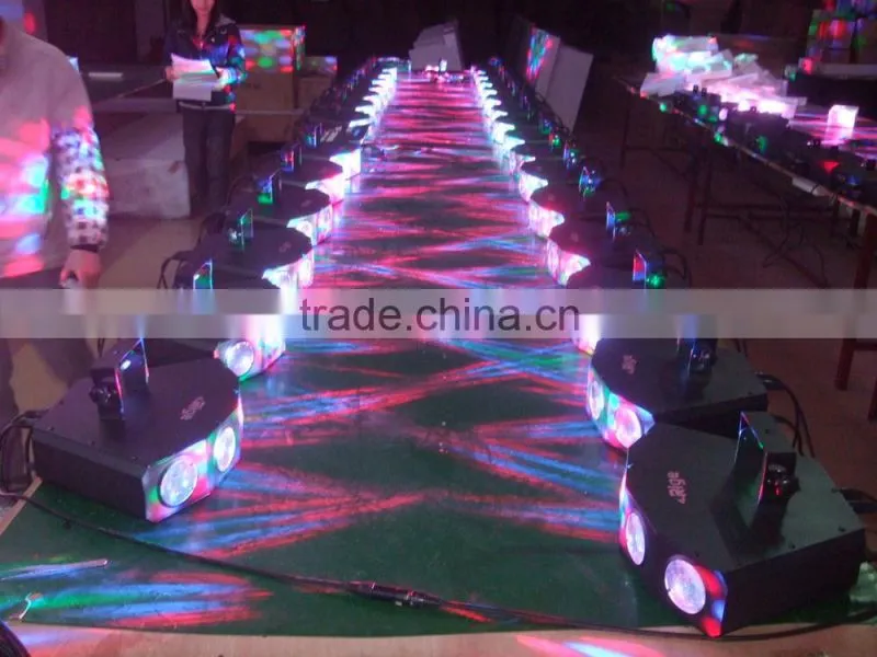 LED Four Head Disco Effect Light/led project disco light