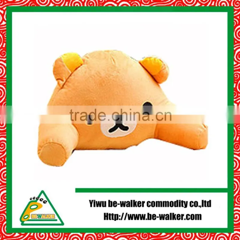 Car Seat Travel Pillow Cushion Cartoon Animal Beads U Shape emoji Pillow