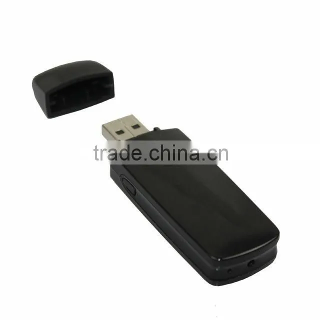Hidden Digital Camera USB Drive DVR Mini Camcoder 30fps 720*480P 4GB MAX 32GB JVE3333-1