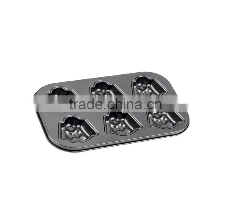 Non-stick Cake Pans of Muffin Pan with 6 Cups