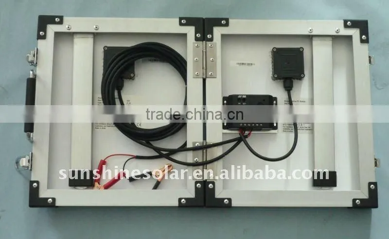 Foldable:20(10*2)w Foldable Solar Panel