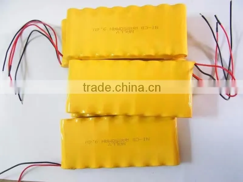 3.6v C NI-CD Power Tool Battery Cell 2500mAh Rechargeable Batteries Packs