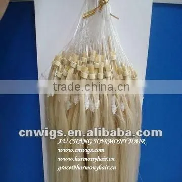 TOP QUALITY remy micro loop hair extension hot sale