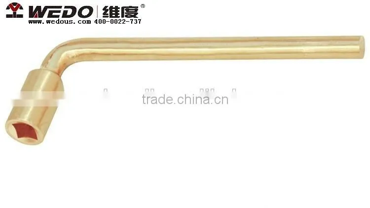 Anti spark tools; High quality non-magnetic; Die forged;China Manufacturer;OEM service; No MOQ; Oxygen Bottle Wrench/ Spanner