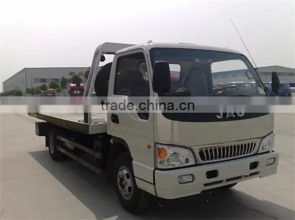 high quality 4*2 FAW jiefang flated towing truck sale