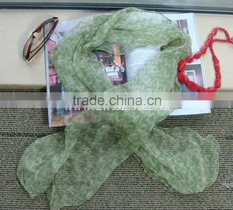 2012 hot sales spring cheap silk scarf