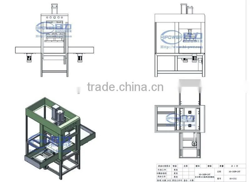 Blister Packaging machine for PVC,PETG,APET blister