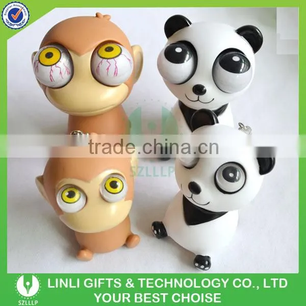 Passed EN71 monkey popping eyes animal toy