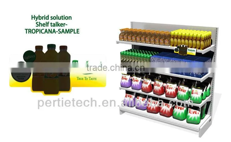 advertisement display shelf with epaper display modern shoes display shelf