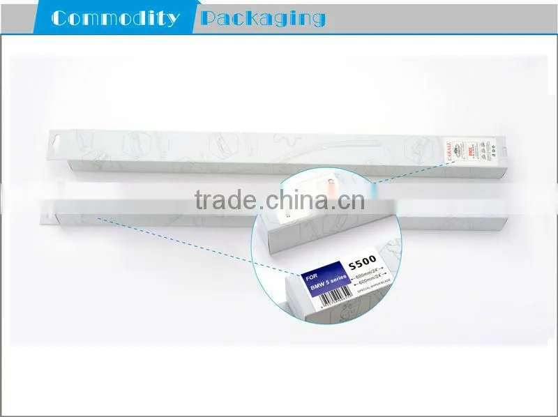 S500 Special car PVC Rubber Windscreen Wiper Blade