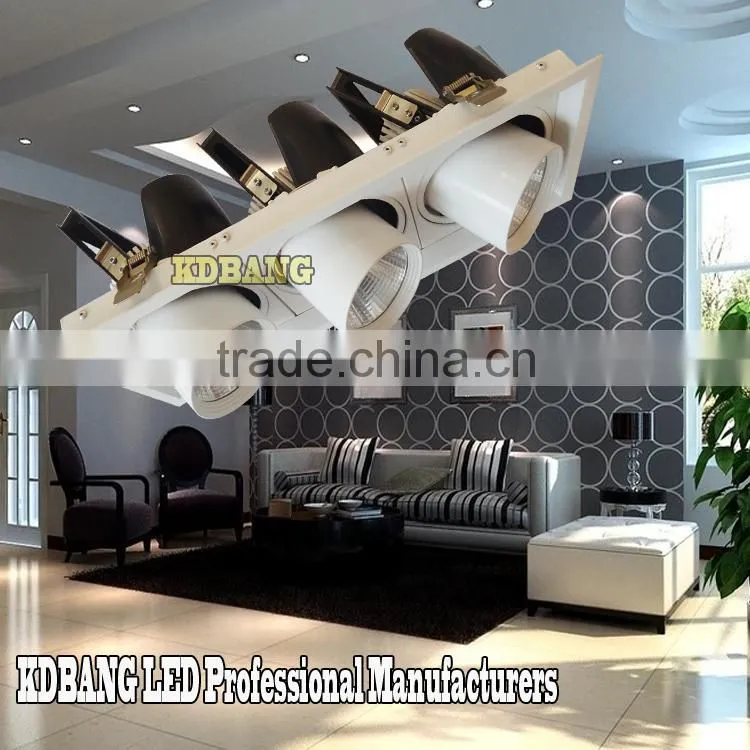 COB LED Track Light Decorative Interior Lighting 3*20W