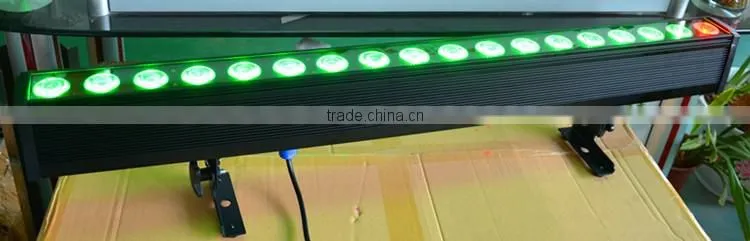 18*12w RGBW 4in1 indoor Pixel led light bar led wall washer light
