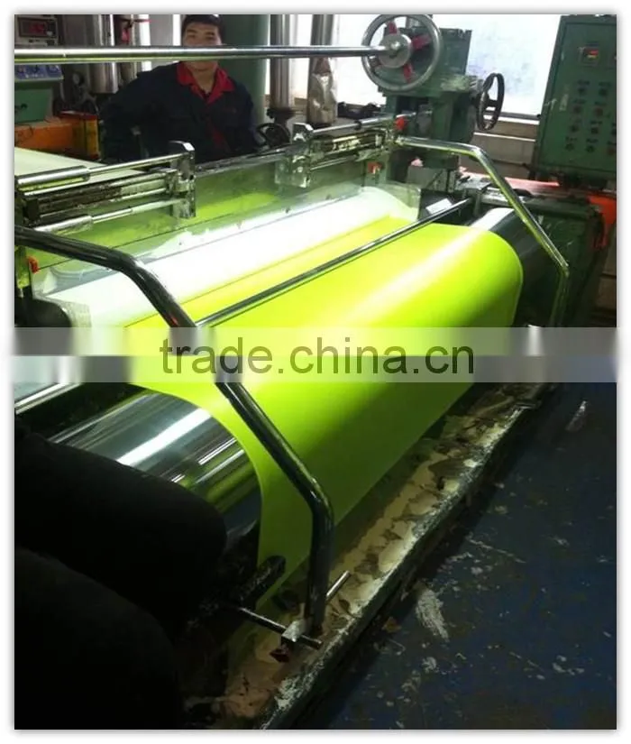 conductive fabric with fire retardant coating for fireman uniform