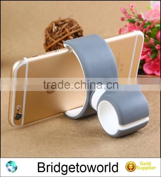 Custom C shape air vent car bike mobile phone holder for bike mount stand