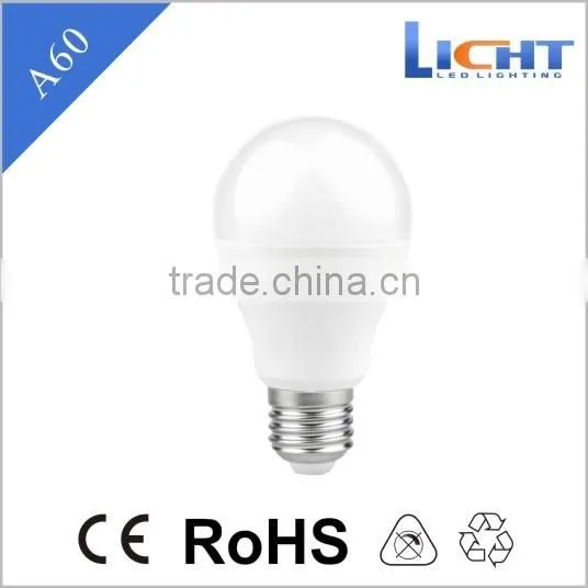 L-A60 2016 best selling product super brightness 10w led bulb 900 lumen plastic + Aluminum plastic products
