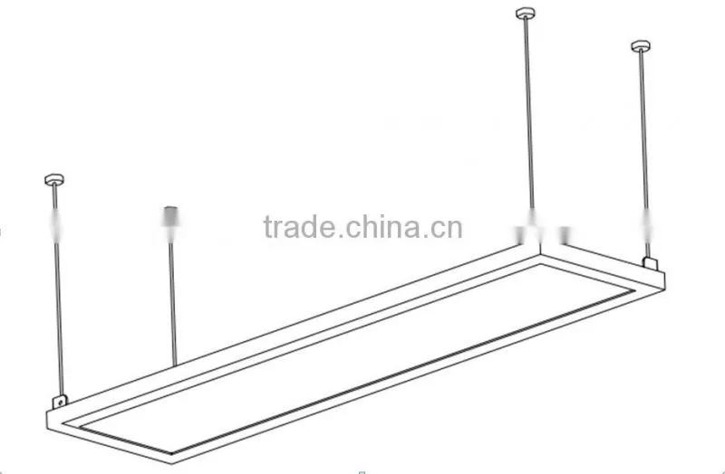 36W 6060 led panel light embedded square led panel light