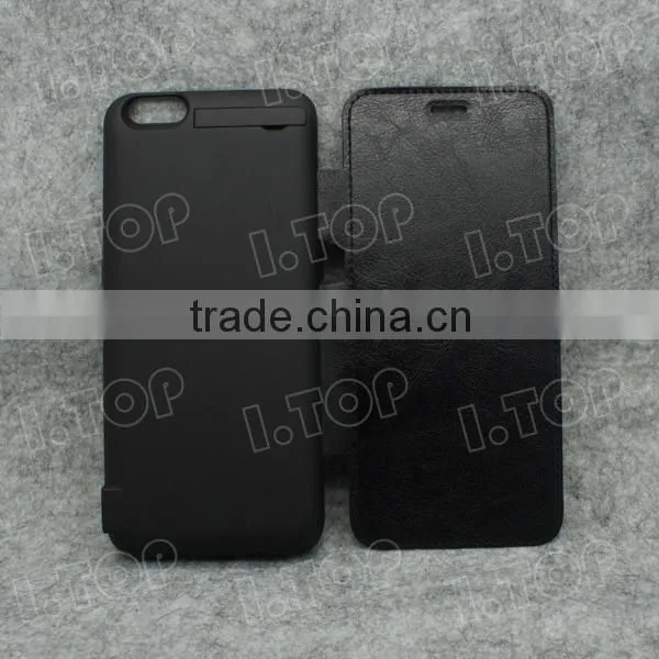 High Capacity 8200mAh Flip Battery Case for iPhone 6 Plus