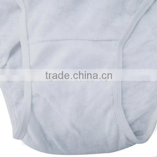 Good quality disposable cotton underwear 2014