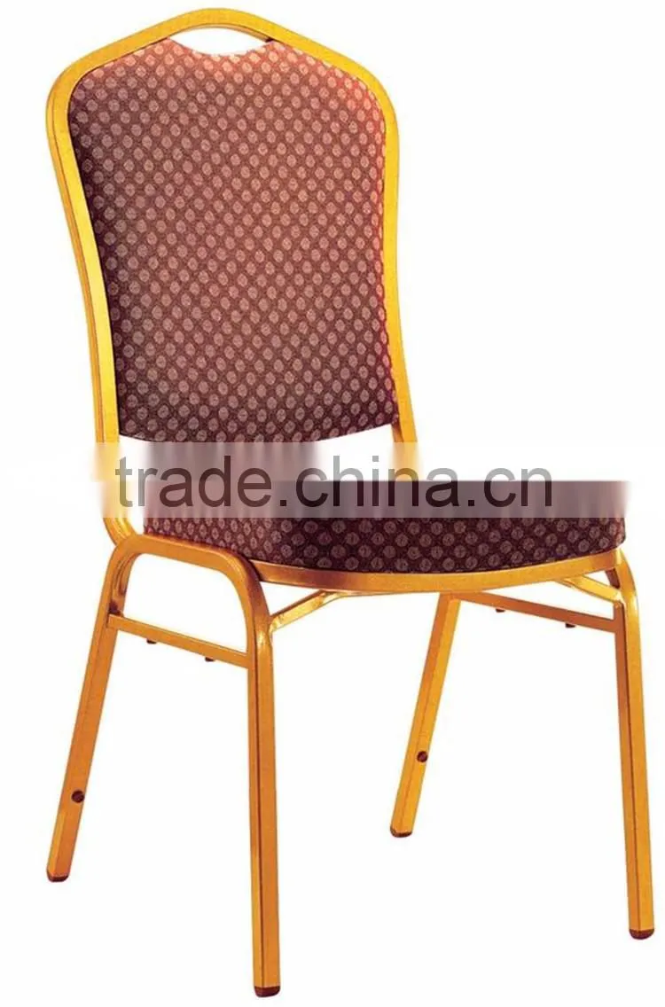 Simple design metal wedding cheap stackable steel furniture banquet chair
