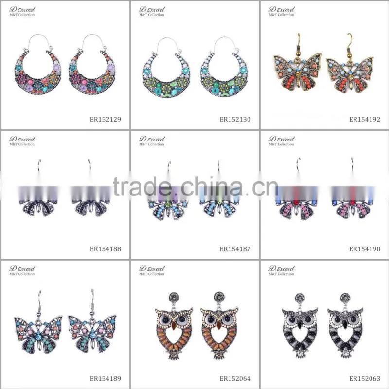 2016 Fashion Designs Ladies/Women's Jewellery Earrings Italian French Black Cat Stud Earrings