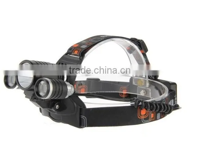 A-OK XM L T6 3 LED 4000 Lumens Owl Dual Use Bicycle volkswagen led Headlight Lamp