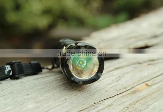 Rechargeable Flashlight Camping Light With White Color Diffuser