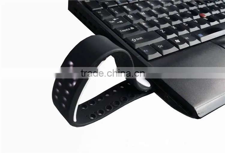 LED pedometer silicone sport smart watch with healthy record