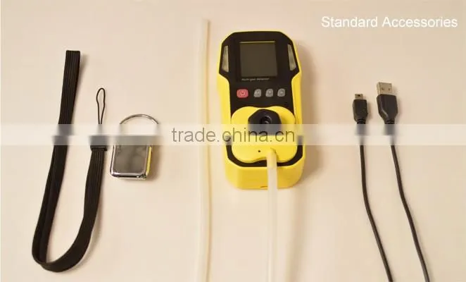 GasAlert Multi gas detecting alarm for carbon dioxide, CO, o2 and h2s gas detector,