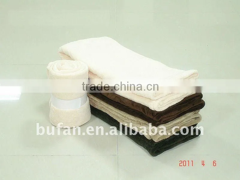 polyester coral fleece blanket