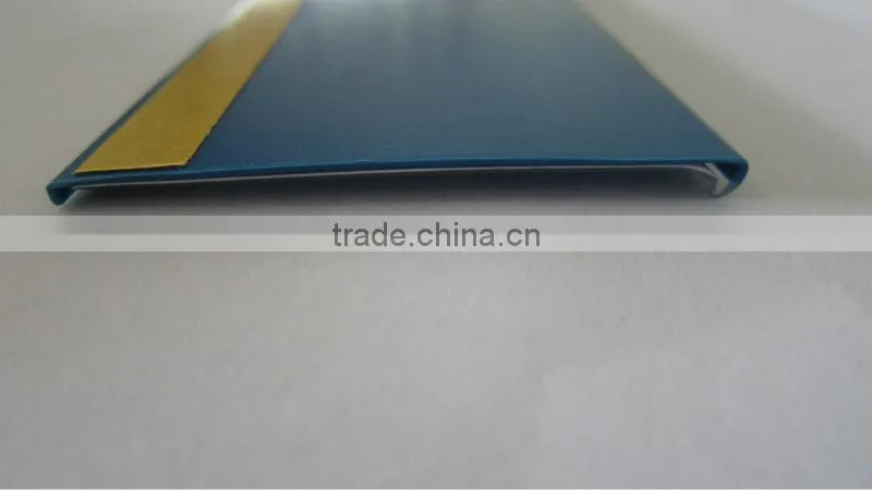 DBR supermarket plastic data strips